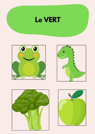 mon premier livret d'apprentissage : J'APPRENDS LES COULEURS