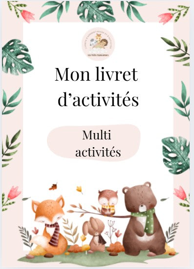 Livret d'activités : MULTI ACTIVITES